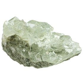 Fluorite verte cristallisée sur matrice silico-calcaire - 117 grammes