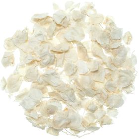 Pétales de roses blanches séchées - 25 grammes