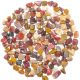 Petites pierres roulées jaspe mookite (mokaite) - 1 à 1.5 cm - 100 grammes