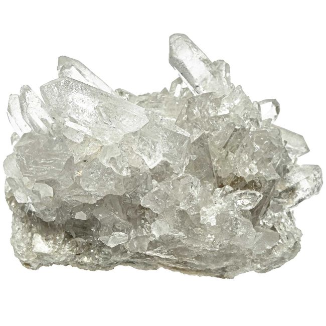 Amas de cristal de roche - 667 grammes