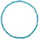 Bracelet en apatite bleue - Perles facetées ultra mini