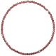 Bracelet en grenat rouge - Perles facetées ultra mini