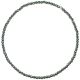 Bracelet en hématite - Perles facetées ultra mini