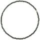 Bracelet en tourmaline noire - Perles facetées ultra mini