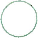Bracelet en smaragdite - Perles facetées ultra mini