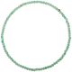 Bracelet en smaragdite - Perles facetées ultra mini