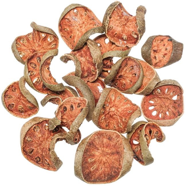 Tranches de bellanis séchés pour la décoration - 100 grammes