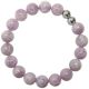 Bracelet en lépidolite - Perles rondes 10 mm