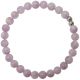 Bracelet en lépidolite - Perles rondes 6 mm