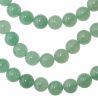 Bracelet en aventurine verte - Perles rondes 10 mm