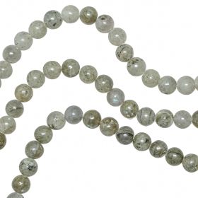 Bracelet en labradorite - perles rondes 6 mm