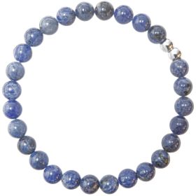 Bracelet en sodalite - Perles rondes 6 mm