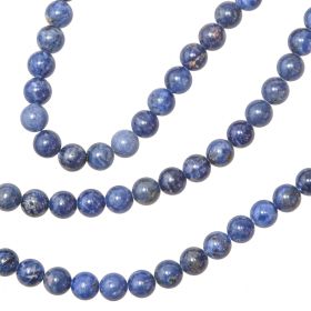 Bracelet en sodalite - Perles rondes 6 mm