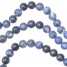 Bracelet en sodalite - Perles rondes 8 mm