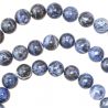 Bracelet en sodalite - Perles rondes 10 mm