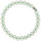 Bracelet en fluorite verte - Perles rondes 6 mm