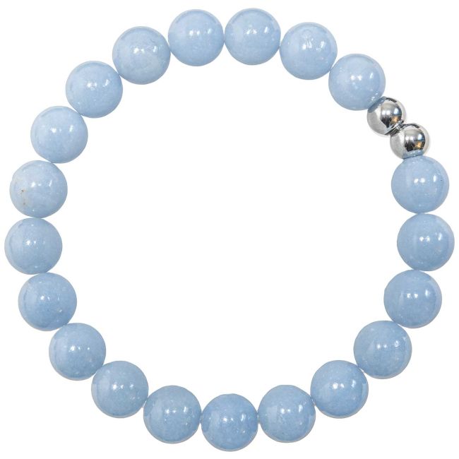 Lot De 3 Bracelets Empilables En Pierres Précieuses 8mm - Ajustable Pour Femmes, Adolescentes Et Hommes - Style Bohème