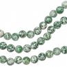 Bracelet en jaspe vert - Perles rondes 8 mm
