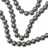 Bracelet en hématite - Perles rondes 8 mm