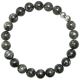 Bracelet en astrophyllite - Perles pierres rondes 8 mm