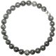Bracelet en astrophyllite - Perles pierres rondes 8 mm
