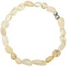 Bracelet en citrine - Perles roulées 5 à 8 mm