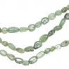 Bracelet en péridot - Perles roulées 5 à 8 mm