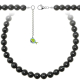 Collier en onyx noir  - Perles rondes 10 mm - 60 cm