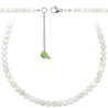 Collier en pierre de lune blanche - Perles rondes 6 mm - 60 cm