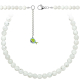 Collier en pierre de lune blanche - Perles rondes 8 mm - 90 cm