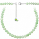 Collier en jade vert - Perles rondes 8 mm - 90 cm