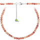 Collier en cornaline - Perles rondes 6 mm - 50 cm