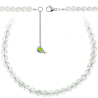 Collier en cristal de roche - Perles rondes 8 mm - 90 cm