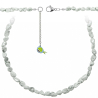 Collier en howlite - Perles roulées 5 à 8 mm - 55 cm