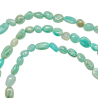 Collier en amazonite - Perles pierres roulées 5 à 8 mm - 50 cm