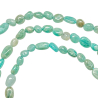 Collier en amazonite - Perles pierres roulées 5 à 8 mm - 55 cm