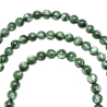 Collier en séraphinite - Perles rondes 6 mm - 38 cm