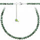 Collier en séraphinite - Perles rondes 6 mm - 38 cm