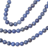 Collier en sodalite - Perles rondes 6 mm - 43 cm