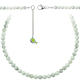 Collier en howlite - Perles rondes 6 mm - 38 cm