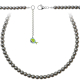 Collier en hématite - Perles rondes 6 mm - 70 cm