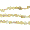 Collier en citrine - Perles roulées 5 à 8 mm - 38 cm