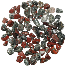Pierres roulées jaspe breschia avec pyrite - 1 à 2 cm - 50 grammes