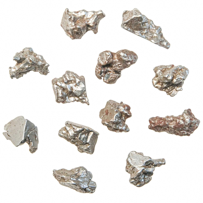 Fragments de météorite (hexaédrite) Campo Del Cielo - A l'unité