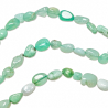 Collier en chrysoprase - Perles roulées 5 à 8 mm - 70 cm