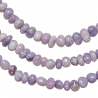 Bracelet en lépidolite - Perles roulées 5 à 8 mm