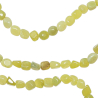 Collier en serpentine - Perles roulées 5 à 8 mm - 55 cm