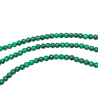 Collier en malachite - Perles rondes 4 mm - 90 cm