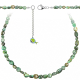 Collier en jaspe africain - Perles roulées 5 à 8 mm - 50 cm