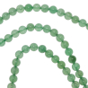Collier en aventurine - Perles rondes 6 mm - 70 cm